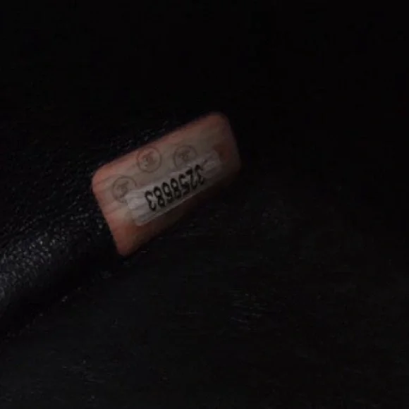 CHANEL CC Turnlock Black Caviar w/ Gold Chain Strap Leather Bag Large Tote Purse - Picture 8 of 9